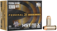 FEDERAL MUNITION 10MM AUTO 200GR HST JHP 20/200 *non cip*