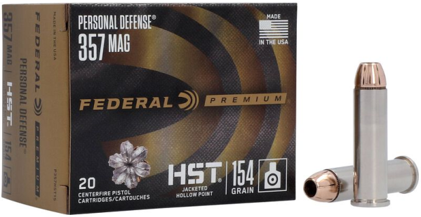 FEDERAL MUNITION .357 SIG 125GR HST JHP 20/200