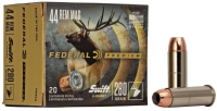 FEDERAL MUNITION .44 REM MAG 280GR SWIFT A-FRAME 20/200