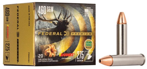 FEDERAL MUNITION .460 S&W 275GR BARNES EXPANDER 20/200