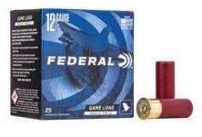 FEDERAL MUNITION 12/70 12GA 2-3/4" 1-1/8OZ 6 GAME-SHOK HEAVYFIELD 25/250