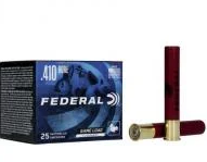 FEDERAL MUNITION .410/76 3" 11/16OZ 4 GAME-SHOK HI-BRASS 25/250