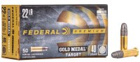 FEDERAL MUNITION .22 LR 40GR SOLID 50/5000