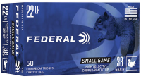 FEDERAL MUNITION .22 LR 38GR CPHP 50/5000