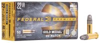 FEDERAL MUNITION .22 LR 40GR SOLID 50/5000