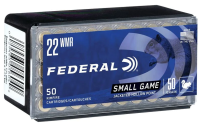 FEDERAL MUNITION .22 WMR 50GR JHP 50/3000