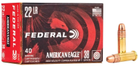 FEDERAL MUNITION .22 LR 38GR CPHP 40/4000