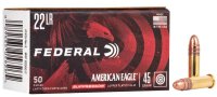 FEDERAL MUNITION .22 LR 45GR CP SOLID 50/5000