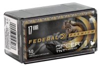 FEDERAL MUNITION .17 HMR 17GR SPEER TNT JHP 50/3000