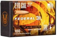 FEDERAL GESCHOSSE .277./.277 130GR FUSION 100/400