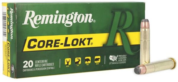 REMINGTON MUNITION .45-70 GOVT 405GR CORE-LOKT SP 1600 FPS 20/200