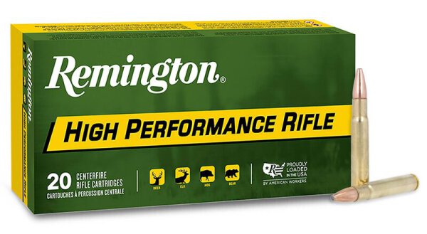 REMINGTON MUNITION .35 WHELEN 250GR HIGH PERFORMANCE PSP 20/200