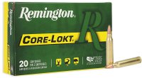 REMINGTON MUNITION .223 REM 62GR CORE-LOKT UBPSP 20/200