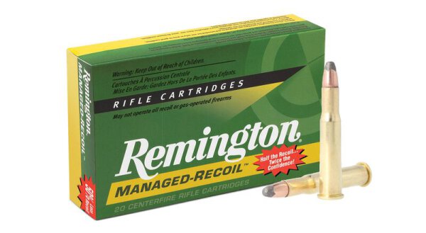 REMINGTON MUNITION .30-30 WIN 125GR MANAGED RECOIL CORE-LOKT SP 20/200
