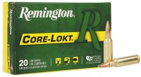 REMINGTON MUNITION .300 REM SAUM 165GR CORE-LOKT PSP 20/200