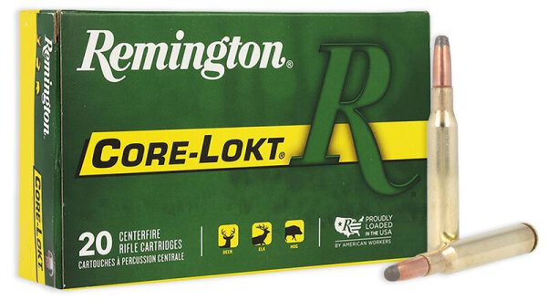REMINGTON MUNITION .280 REM 165GR CORE-LOKT SP 20/200