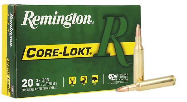 REMINGTON MUNITION 6MM REM 100GR CORE-LOKT PSP 20/200