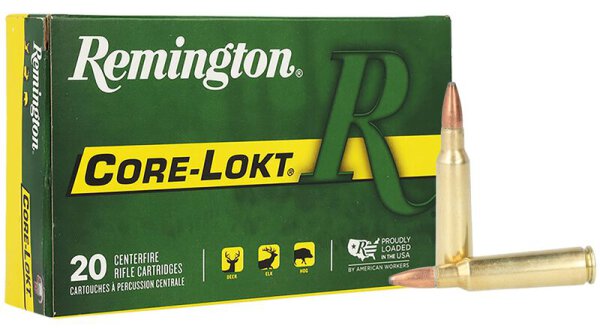 REMINGTON MUNITION .250 SAVAGE 100GR CORE-LOKT PSP 20/200