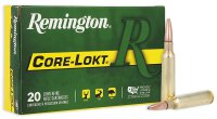 REMINGTON MUNITION 6,5X55 SWEDISH 140GR CORE-LOKT PSP 20/200