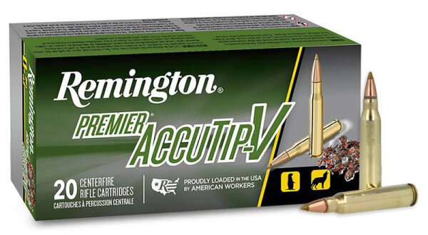 REMINGTON MUNITION .223 REM 50GR PREMIER ACCUTIP-V 20/200