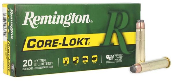 REMINGTON MUNITION .45-70 GOVT 405GR CORE-LOKT SP 1330 FPS 20/200
