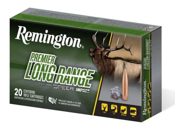 REMINGTON MUNITION .30-06 SPRG 172GR PREMIER LONG RANGE SPEER IMPACT 20/200