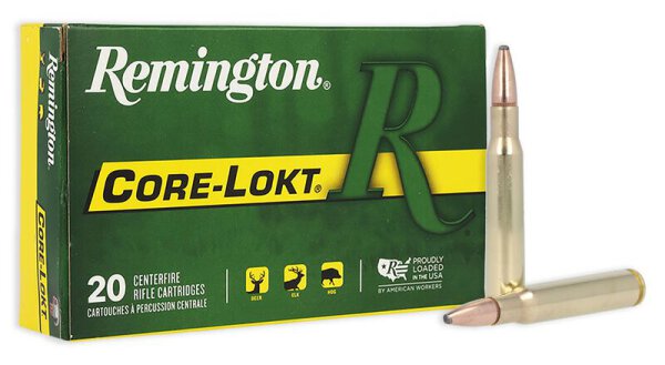 REMINGTON MUNITION .30-06 SPRG 165GR CORE-LOKT PSP 20/200