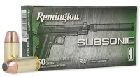 REMINGTON MUNITION .45 AUTO 230GR FNEB SUBSONIC 50/500