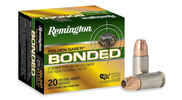 REMINGTON MUNITION 9MM LUGER 147GR GOLDEN SABER BONDED BJHP 20/500