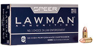 SPEER MUNITION .40 S&W 165GR TMJ 50/1000 *LE*