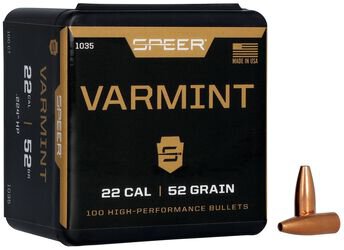 SPEER GESCHOSSE .22/.224 52GR HP 100/500