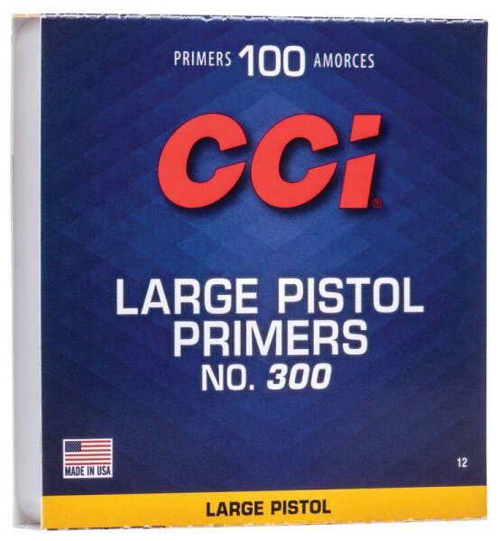CCI Z&Atilde;&oelig;NDER 300 STD LARGE PISTOL 1000/5000 *CLP-PACKAGING*