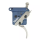 TIMNEY EINSTUFIGER ABZUG MIT SICHERUNG THE HIT LINKSHAND NICKEL BESCHICHTET REMINGTON 700 ca.227g