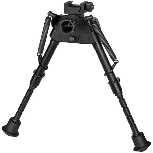 HARRIS ZWEIBEIN 6-9" F&Atilde;&oelig;R PICATINNY SCHIENE MIT DREHGELENK UND RASTER