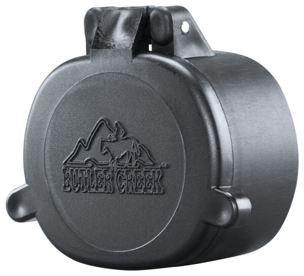 BUTLER CREEK SCOPE COVER FLIP-OPEN 11 OVAL OBJECTIVE 39,1X34MM VE:6/48