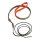HOPPES REINIGUNGSSCHNUR BORESNAKE VIPER 9MM/.357/.380/.38 PISTOL BLISTER PACK VE:6/54