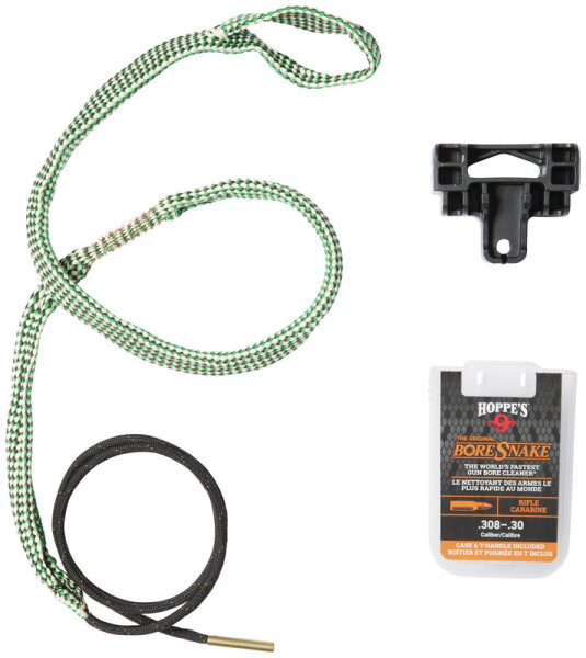 HOPPES REINIGUNGSSCHNUR BORESNAKE .308-.30 RIFLE MIT HANDGRIFF+BOX VE:6/54