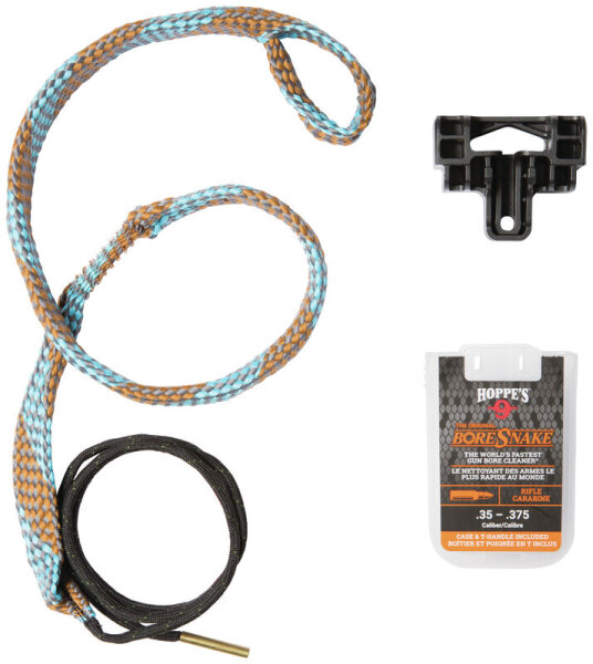 HOPPES REINIGUNGSSCHNUR BORESNAKE .35-.375 RIFLE MIT HANDGRIFF+BOX VE:6/54