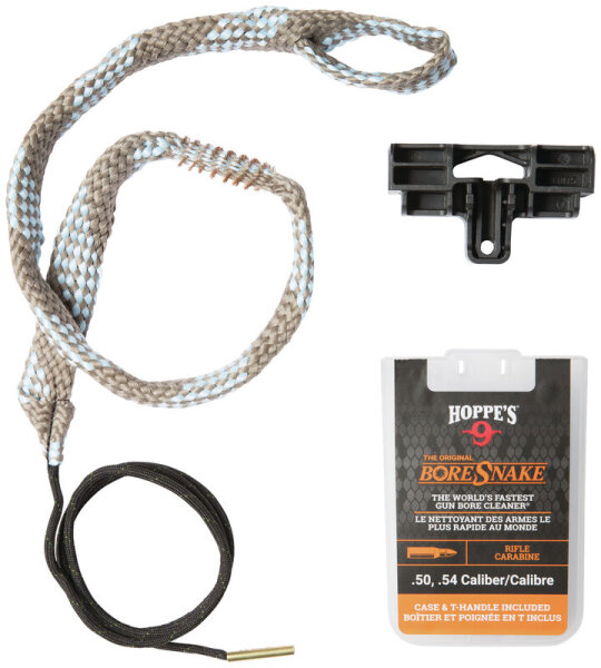 HOPPES REINIGUNGSSCHNUR BORESNAKE .50-.54 RIFLE MIT HANDGRIFF+BOX VE:6/54