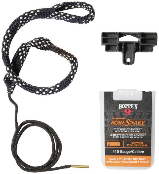 HOPPES REINIGUNGSSCHNUR BORESNAKE .410GA SHOTGUN MIT HANDGRIFF+BOX VE:6/54