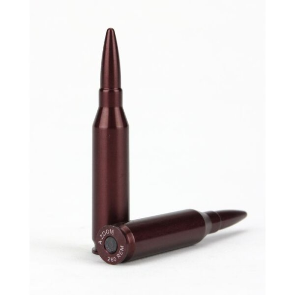 A-ZOOM PUFFERPATRONEN .260 REM 2/PK