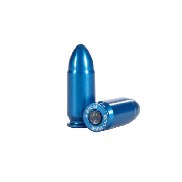 A-ZOOM PUFFERPATRONEN BLAU 9MM LUGER 10/PK