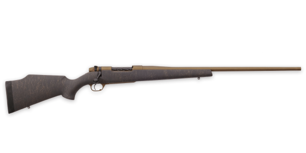 WEATHERBY MARK V WEATHERMARK BRONZE .340 WEATH MAG 26"/66CM BRONZE CERAKOTE 1/2"-28