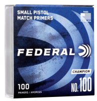 FEDERAL Z&Atilde;&oelig;NDER SMALL PISTOL PRIMER 100/5000