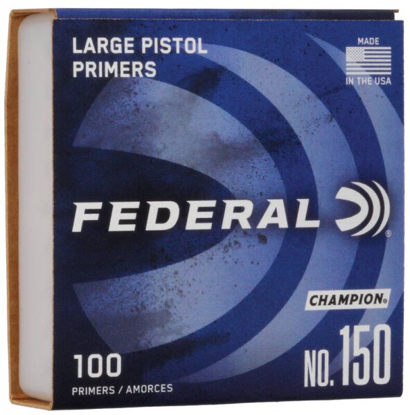 FEDERAL Z&Atilde;&oelig;NDER LARGE PISTOL PRIMER 100/5000