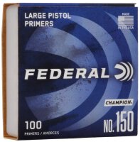 FEDERAL Z&Atilde;&oelig;NDER LARGE PISTOL PRIMER 100/5000