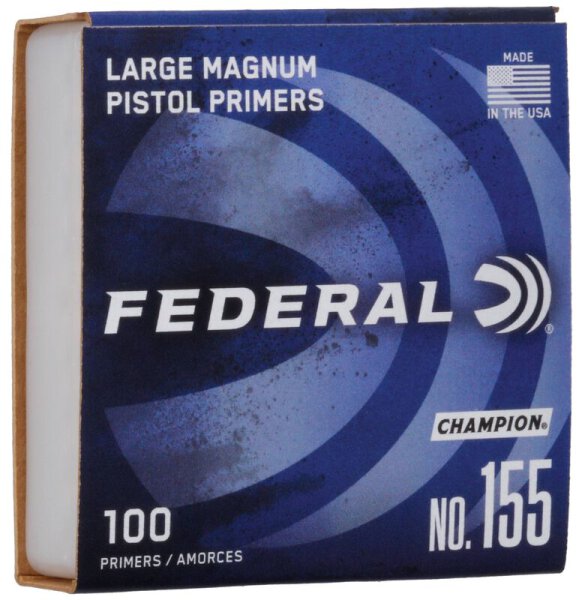 FEDERAL Z&Atilde;&oelig;NDER LARGE MAG PISTOL PRIMER 100/5000
