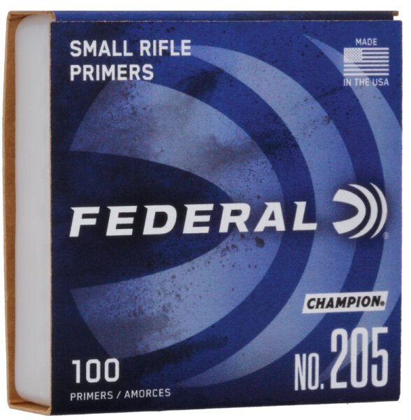 FEDERAL Z&Atilde;&oelig;NDER SMALL RIFLE PRIMER 100/5000