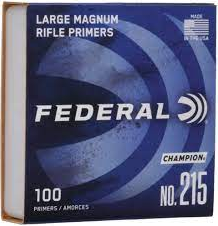 FEDERAL Z&Atilde;&oelig;NDER LARGE MAG RIFLE PRIMER 100/5000
