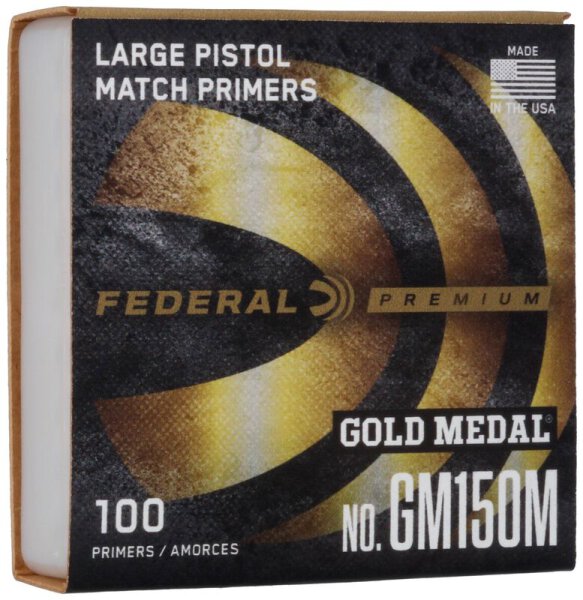 FEDERAL Z&Atilde;&oelig;NDER GOLD MEDAL LARGE PISTOL 100/5000
